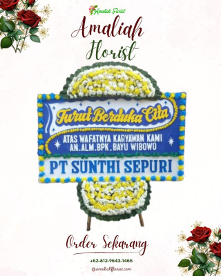 Papan Bunga Duka di Pahandut