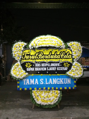Papan Bunga Duka di Pahandut